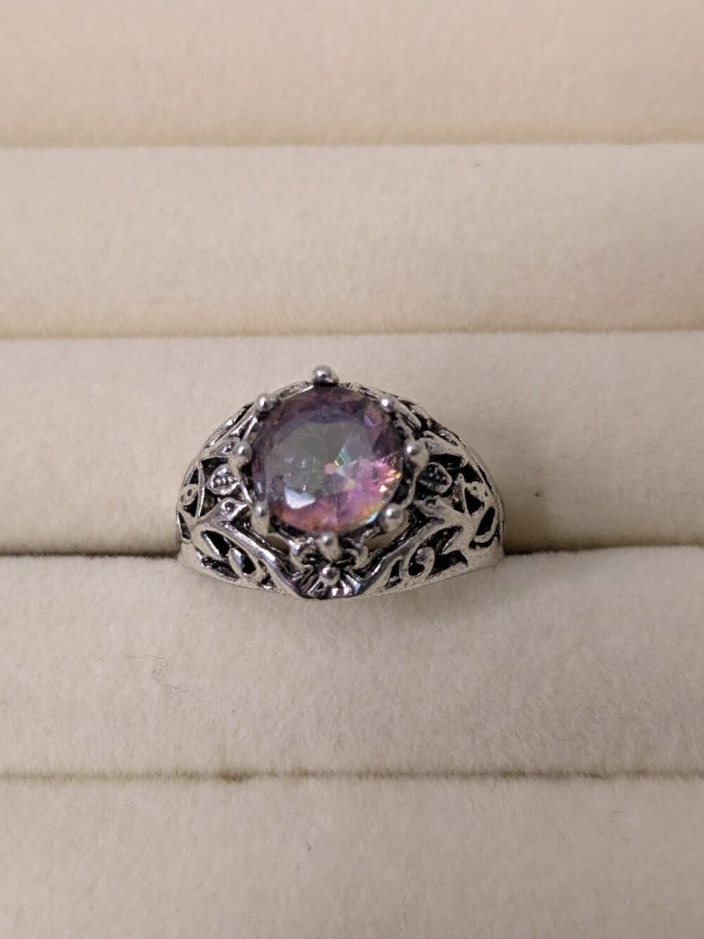 New!  Size 9.5 Mystic Stone Ring